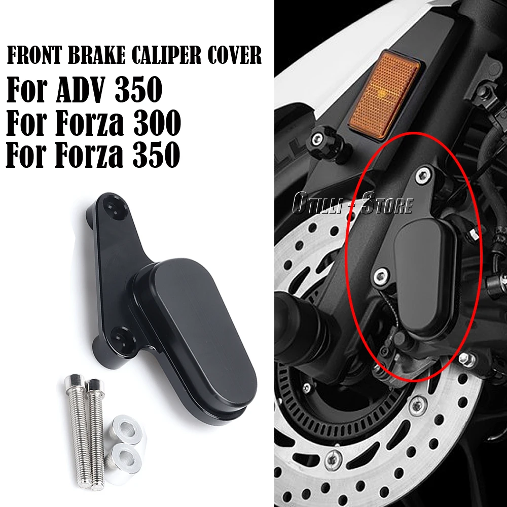 

New Motorcycle For Honda Forza300 Forza 300 FORZA 350 Forza350 NSS350 ADV350 Front Brake Disc Caliper Guard Protector Cover