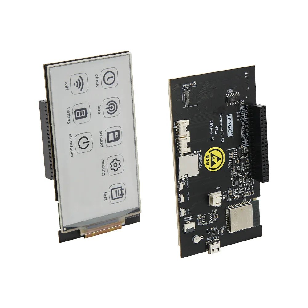 LILYGO T5 4.7 Inch E-paper V2.3 ESP32-S3 Programmable Low Power E-Paper Display