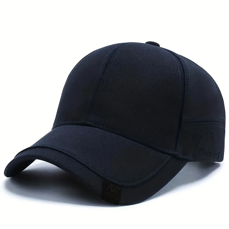 Unisex Baseballkappen mit Stickerei, verstellbar, für Frühling und Herbst, lässiger Sonnenschutzhut – Detail 8