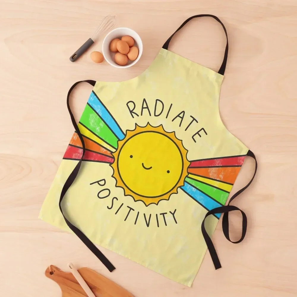 

Radiate Positivity Apron cook wear Barber Chef Accessory Apron