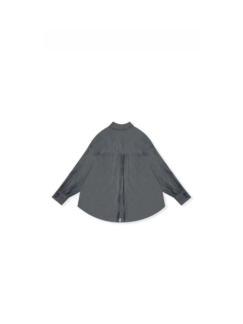 

Laid-ba Summer New Long Sve irt Ba Split Design Week Acetate Fiber Straight Cut Women's Premium Faion irt