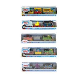 Thomas and Friends Motorized Toy Train Set Party Train Percy Secret Agent Crystal Caves Bruno Figure Model Collectible Boy Gifts