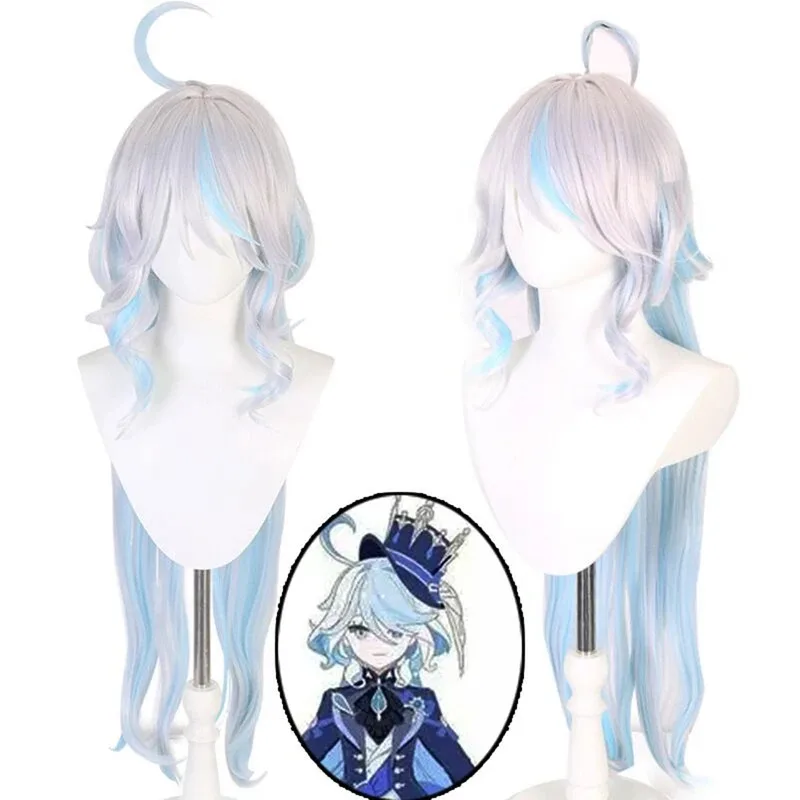 أزياء فورينا فوكالورز التأثيرية أنيمي فونتين أوسيا هوما فورينا هيدرو الله أرشون مجموعة شعر مستعار موحد ملابس كرنفال الهالوين