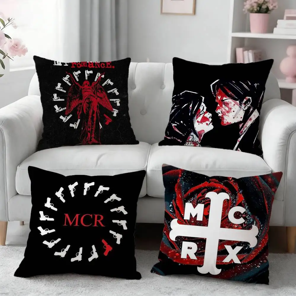 My C-Chemical R-Romance MCR Pillow Case for Sofa Living Room Home office Decor Protective Cover