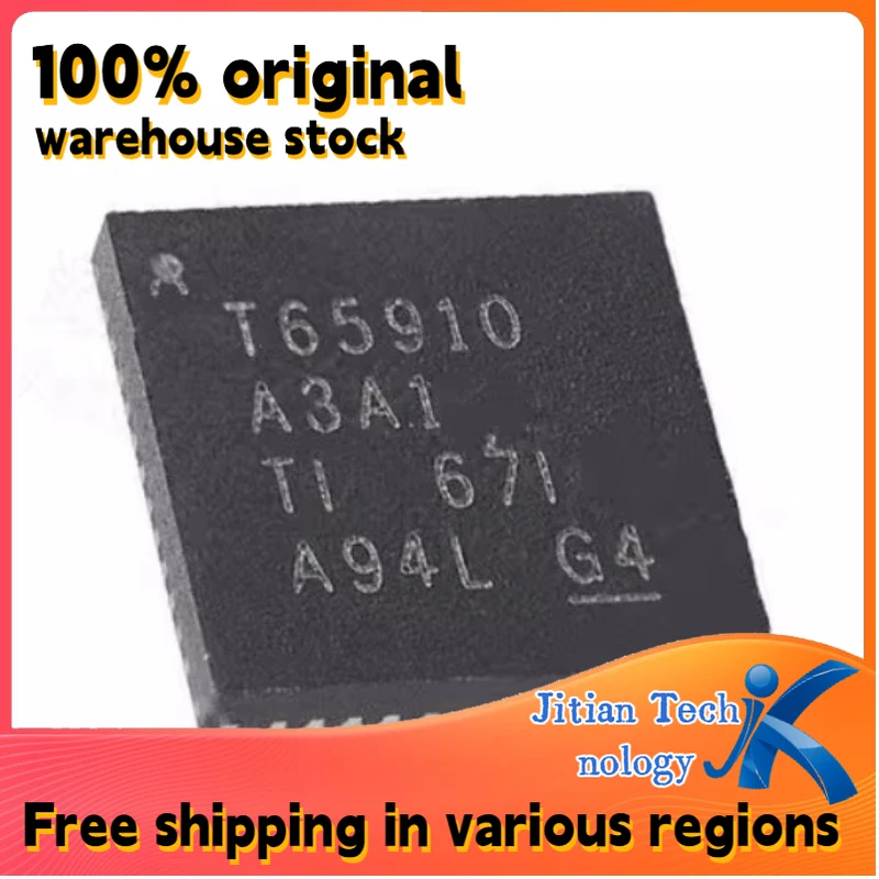 10PCS 100% brand new TPS65910A3A1RSLR logo T65910A3A1 VQFN-48 Power management dedicated chip High-Quality Electronic Component