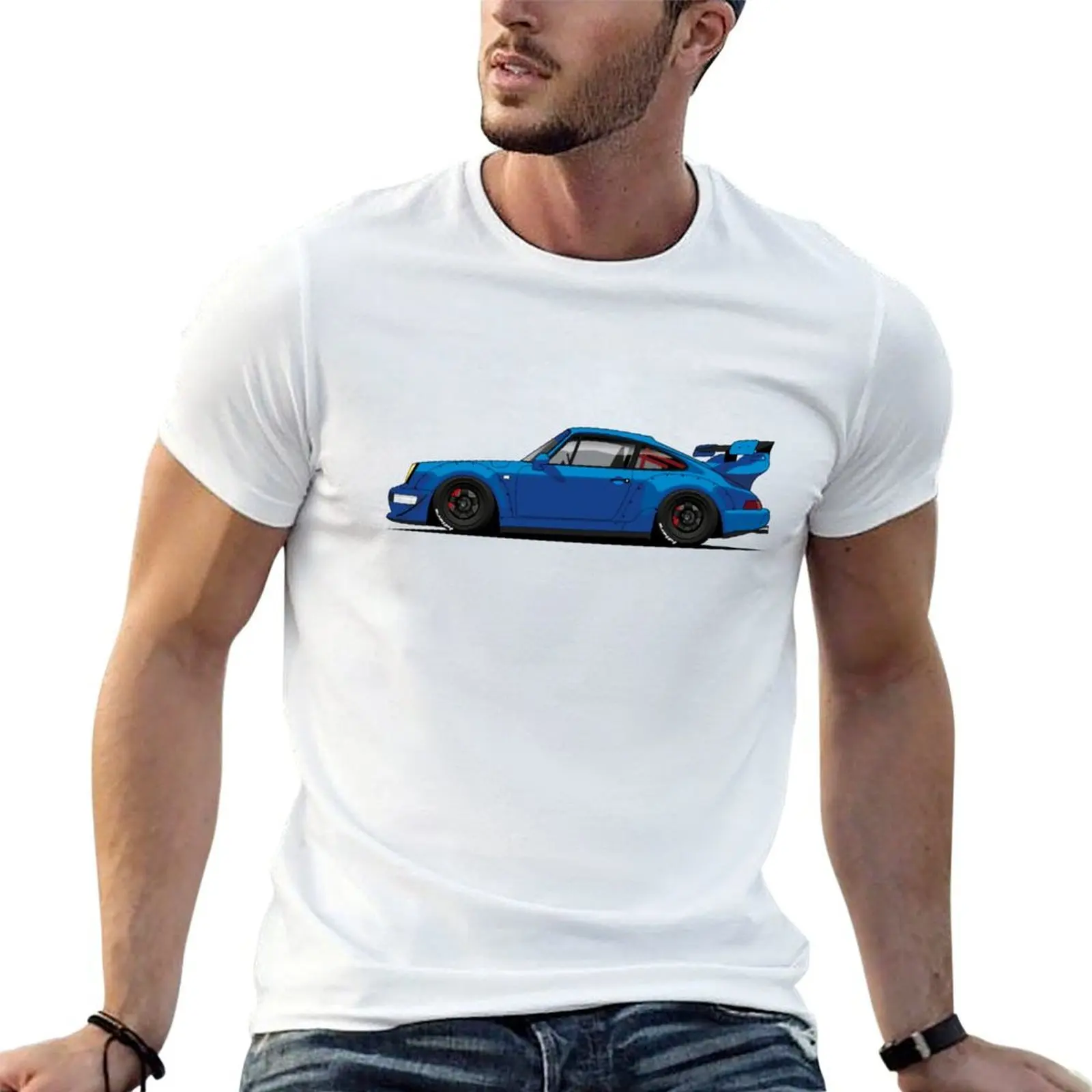 

RWB CHMPGN T-Shirt man t shirt heavy cotton man t shirts cotton T-Shirt
