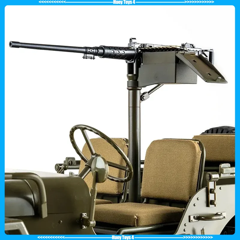 

New Fms 1: 6 Climbers Accessories Machine Gun 1/6 Willis Vehicle Mounted Simulated Attack Machine Gun Quick Disassembly