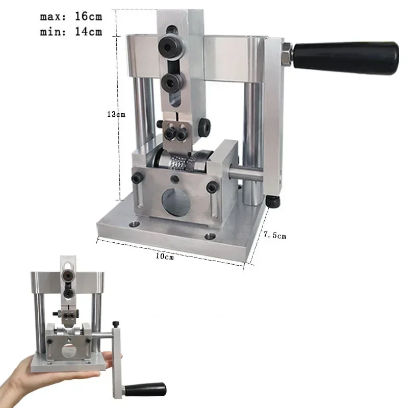

Manual Wire Stripping Machine Wire Stripper 2~12mm Cable Scrap Copper Recycle Electric Copper Peeling Dualuse Hand Crank