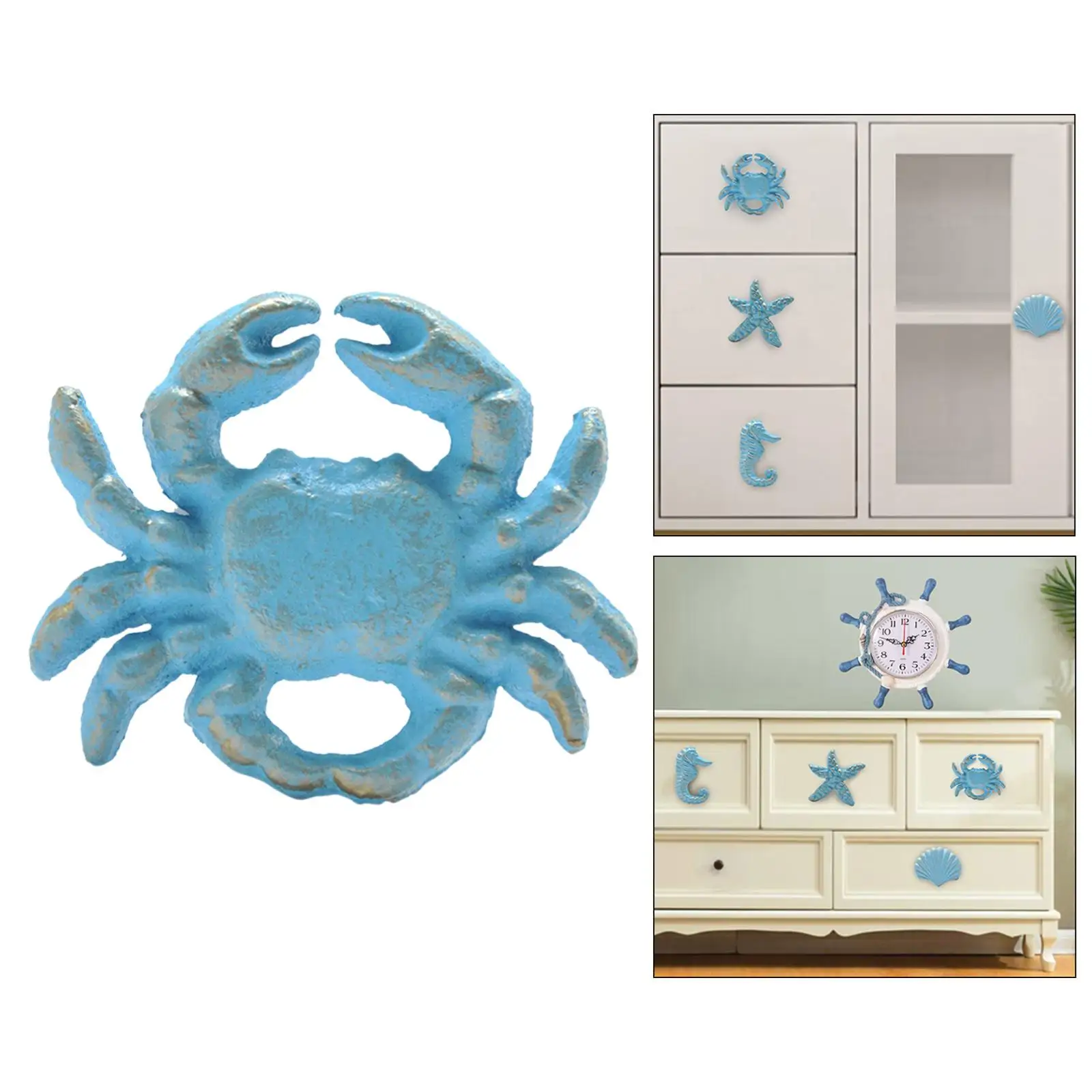 2-6pack Cabinet Knobs Easy Installation Kitchen Cabinet Farmhouse Drawer