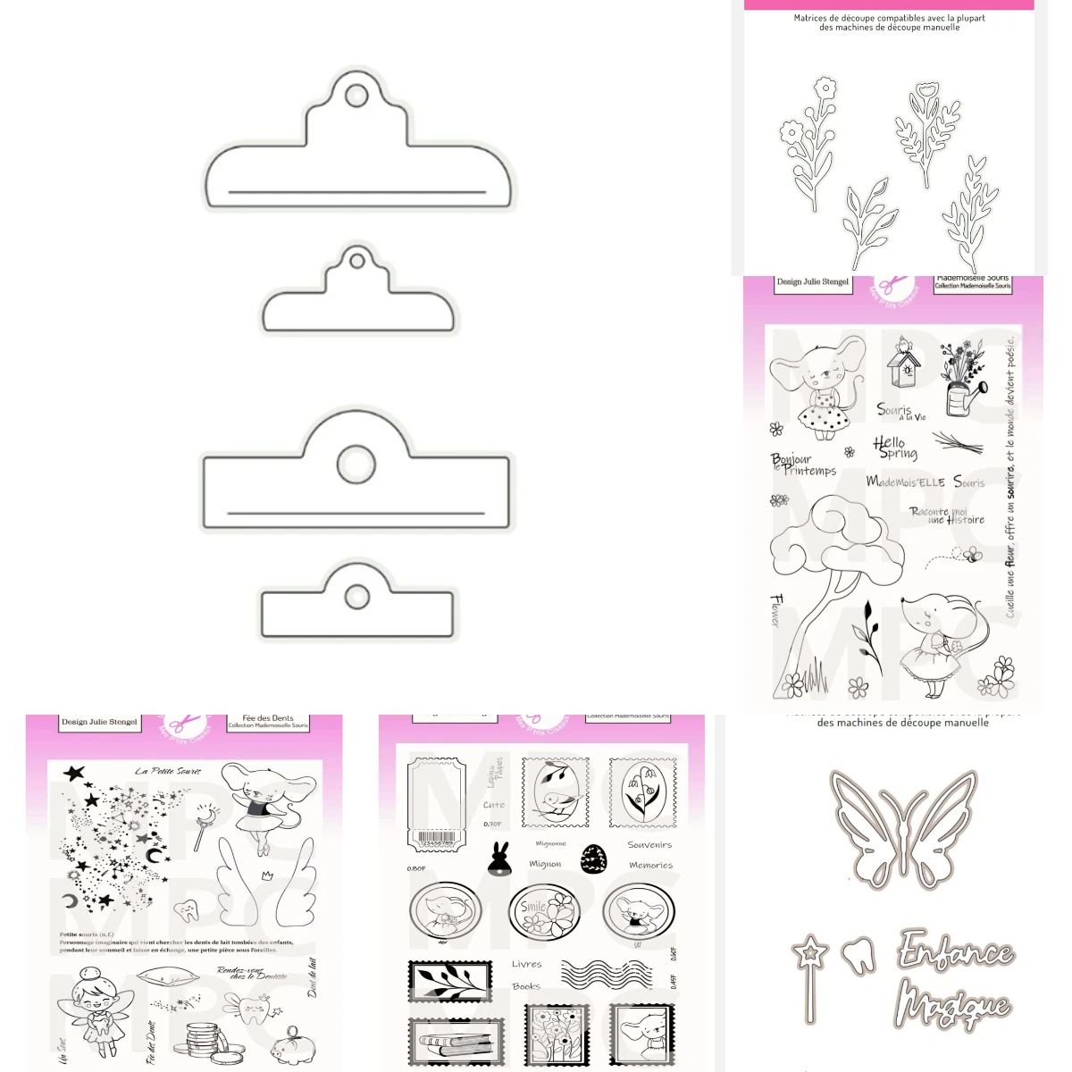 Figure Stamps 2026 New Metal Cutting Dies For DIY Scrapbooking Crafts Maker Photo Album Template Handmade Decoration