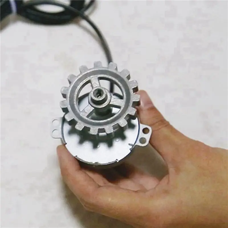 B03C-2X Durable Gear Heat Resistant Accessories Barbecue Frame Gear DIY Parts Automatic Revolving Mini Hardware Wheel