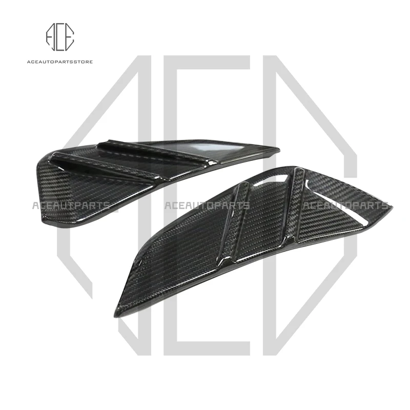 

Real Carbon Fiber Front Bumper Air Vent Trim for BMW M3 G80 M4 G82 G83 MP Side Fender Vents