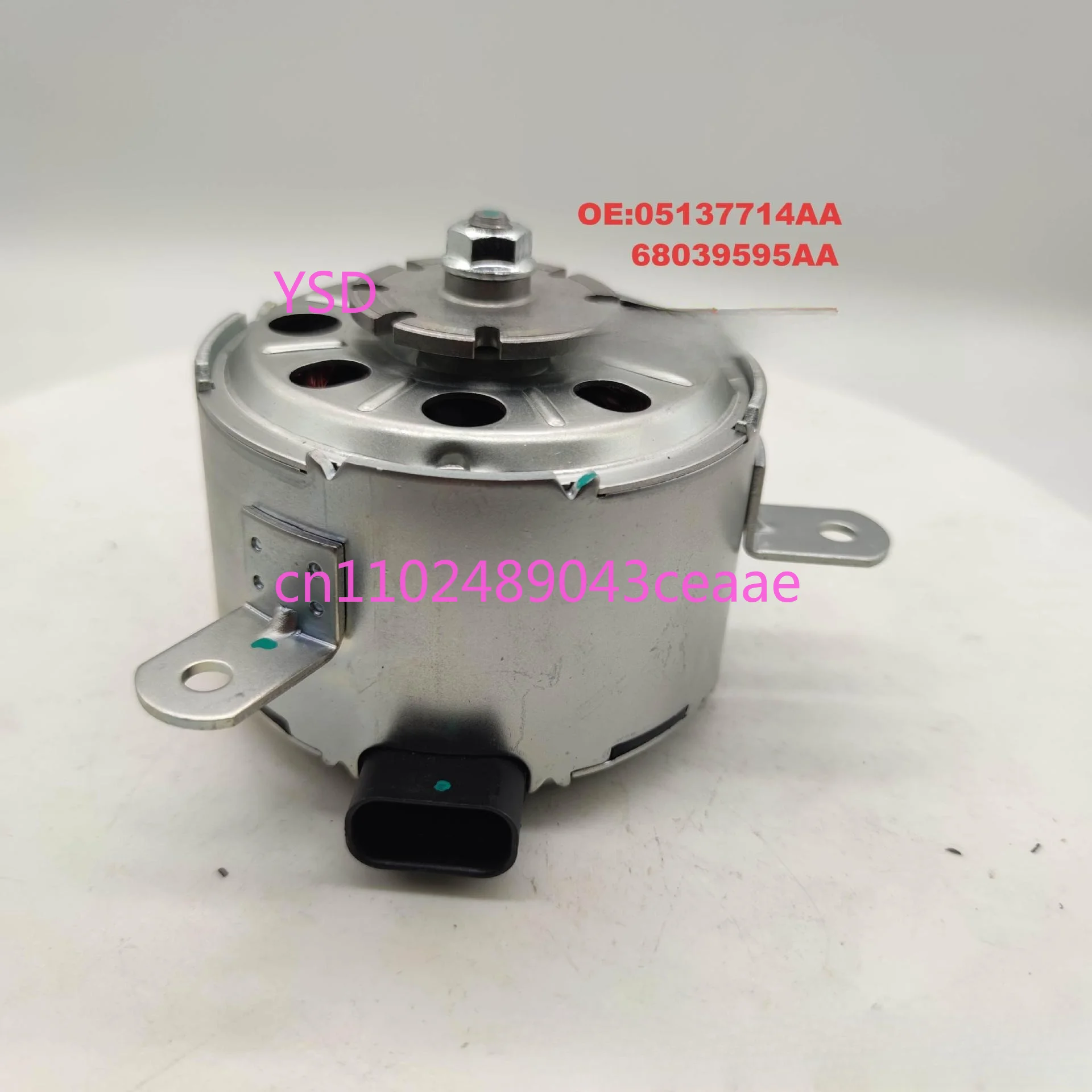 5137714AA Radiator AC Condenser Cooling Fan Motor 12V Engine Heat Dissipation Drive Motor Replacement Spare Parts