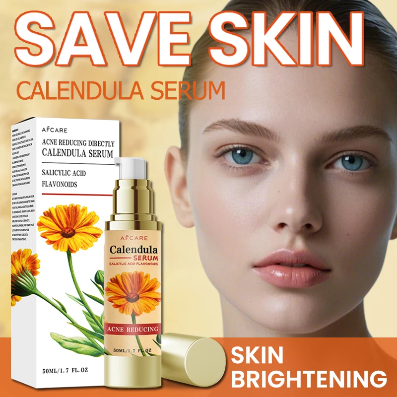 

Сыворотка-календула для лица, естественная эссенция содержит кожу салициловой кислоты, улучшает сухую и грубую кожу, корейский продукт для ухода за кожей лица
