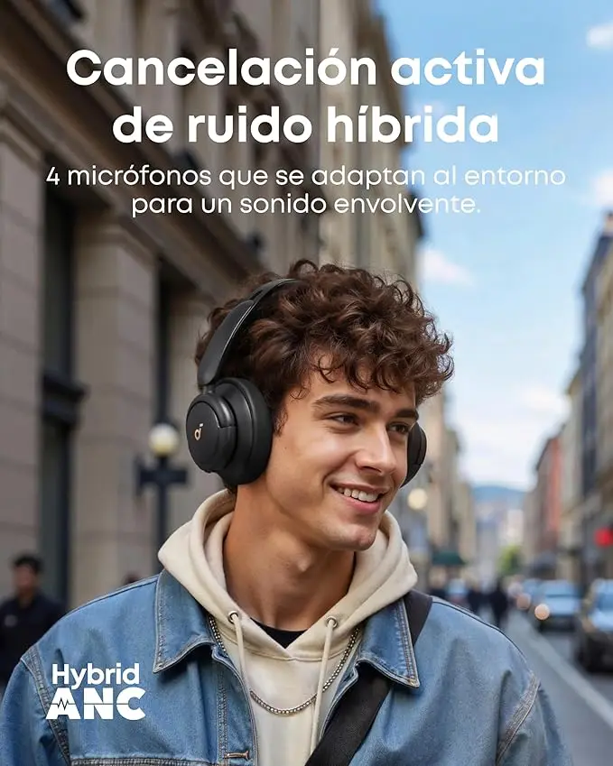 Soundcore by Anker Life Q30 Hybrid Active Noise Cancelling Headphones with Multiple Modes (Refurbished) - view 2