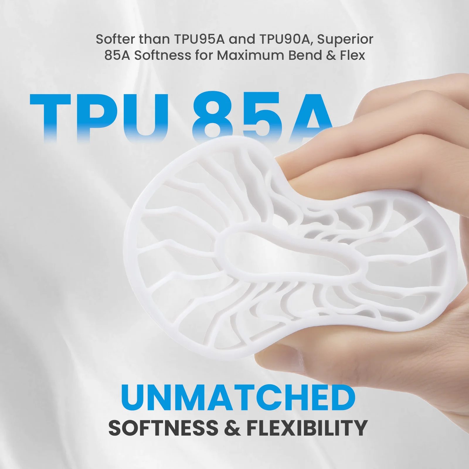 ERYONE NEUES TPU 85A Filament 1,75mm +/-0,03mm, Flexibles TPU 85A 3D-Drucker Filament zum Niedrigstpreis – Detail 2