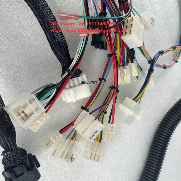 Terex Compatible Rubber Engine Wiring Harness Assembly for Mining Machinery 6 Months Warranty Part No. 20024730