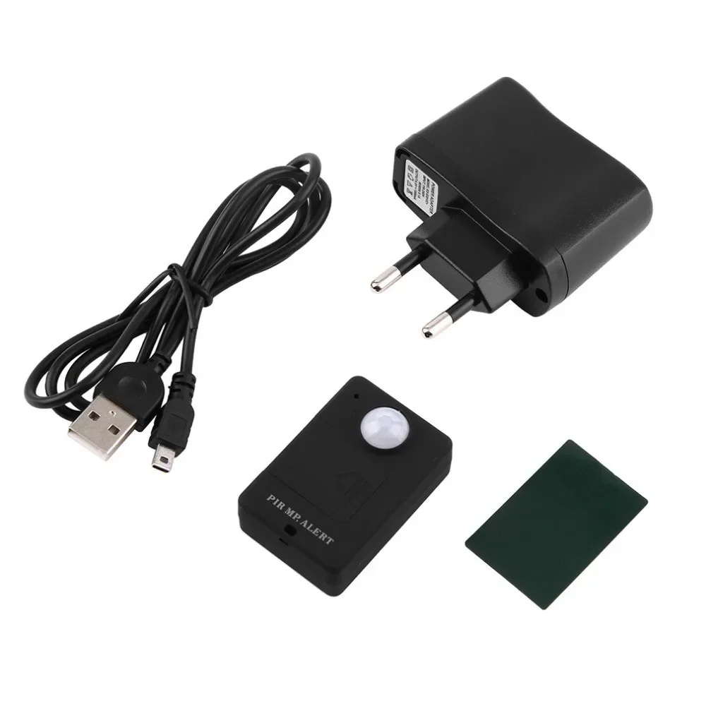 미니 무선 모션 GSM 경고 감지 모니터, 적외선 센서, PIR MP 알람 A9, 1 개