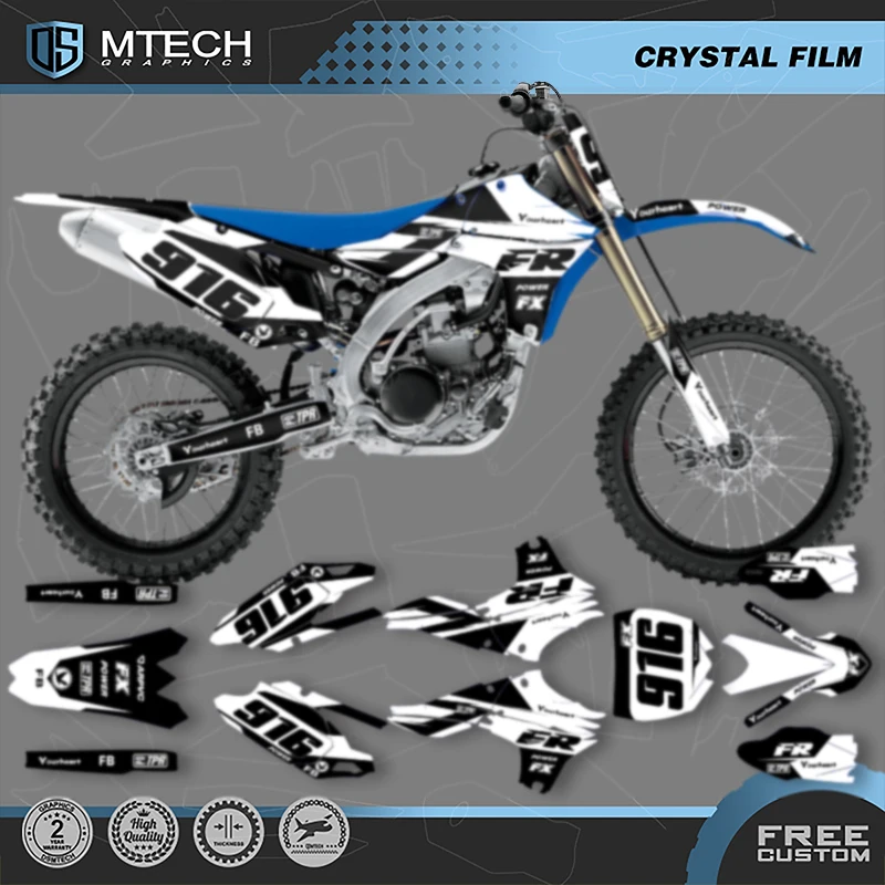 

DSMTECH мотоциклетные графические наклейки, наборы наклеек для YAMAHA YZF 450 YZ450F 2010 2011 2012 2013 011
