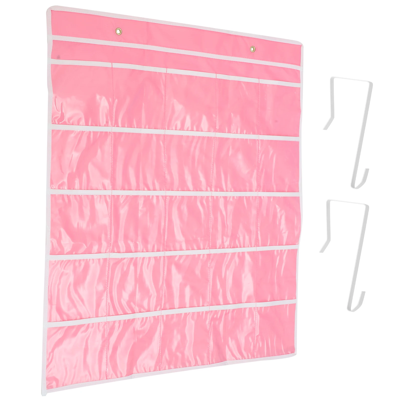 منظم الهاتف الخليوي للفصل الدراسي، حقيبة هاتف متعددة الشبكات، حقيبة تخزين أشتات مثبتة على الحائط، مادة عالية الجودة قابلة للطي #2