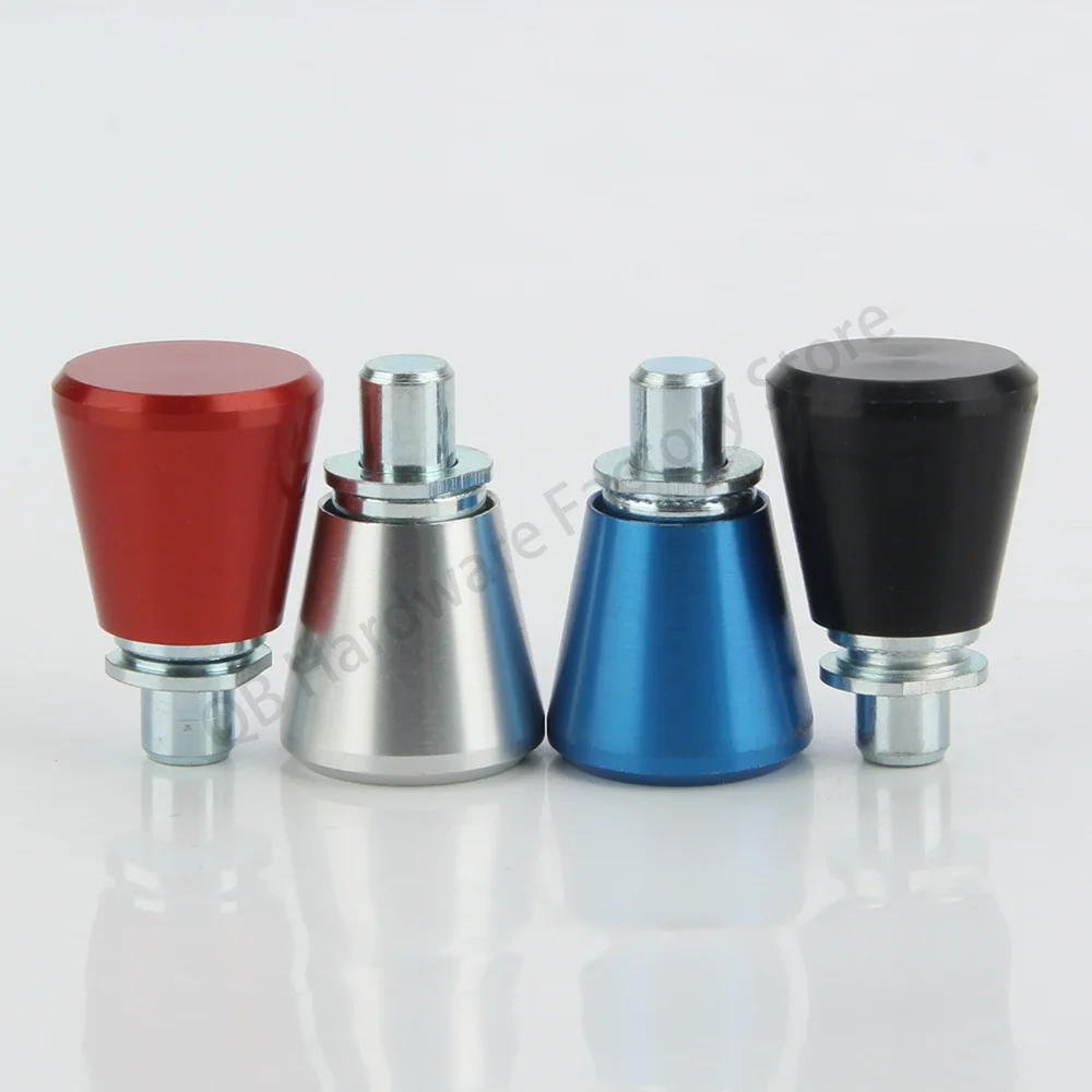 High Quality 10PCS/Lot QB521 Four Color Aluminum Spring Loaded Plunger Spring Plunger With Internal Nut