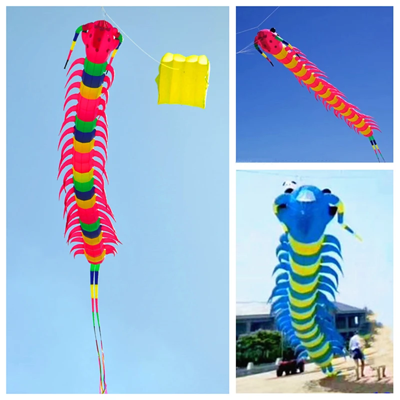 12m large Centipede kite pendant flying windsock kite tails outdoor toys 3d professional wind kites giant kite Octopus swivel