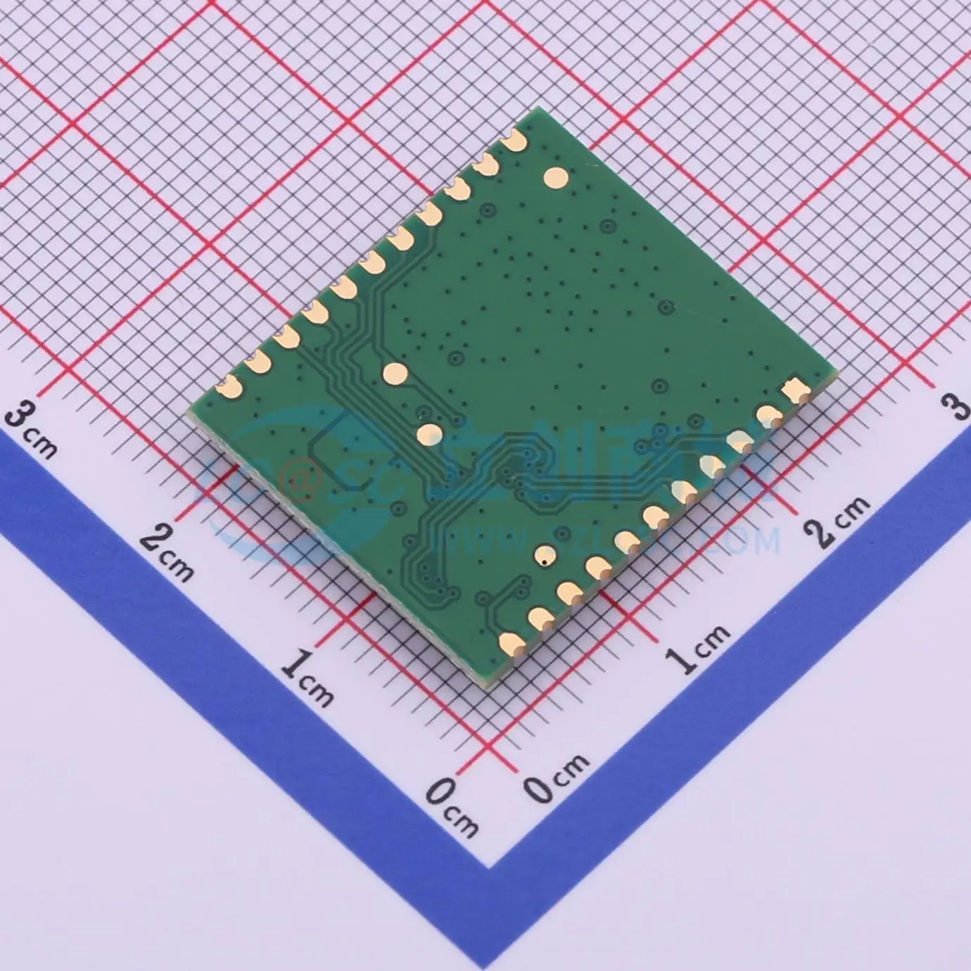 2pcs LSD4WN-2N717M91 SMD 25x21.5mm 20dBm UART LoRa FSK LoRa RF Transceiver Module for Smart Home System