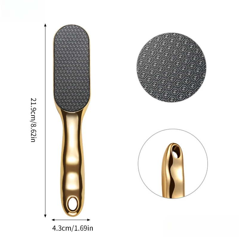 1pc profissional pedicure pé rasp ferramenta para remoção de pele morta nano vidro esfoliar pé duro pele morta pedicure cuidados ferramentas