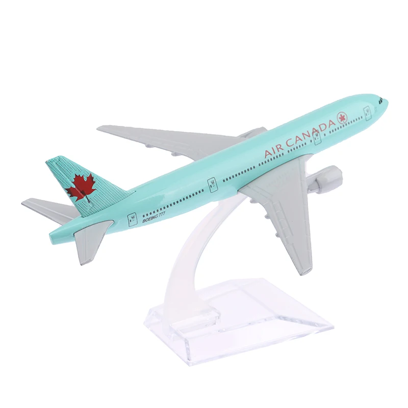 1Pc Air Canada Boeing 777 Plane Model Alloy Metal Model Airplane Souvenir Model Aircraft Collection 16cm