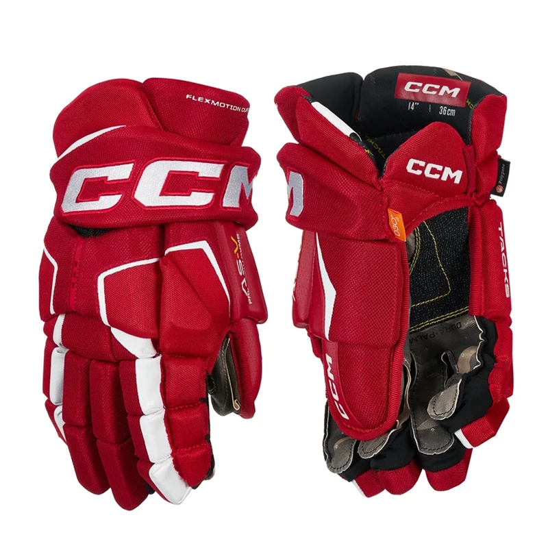 Ccm asv ice hockey gloves kids youth adult training competition professional ice sports