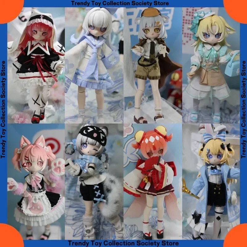 

In-Stock Genuine Bjd12-Point Blind Box Action Figure Figurines Trendy Toys Figurines Peripheral Gifts Festival Birthday Presents