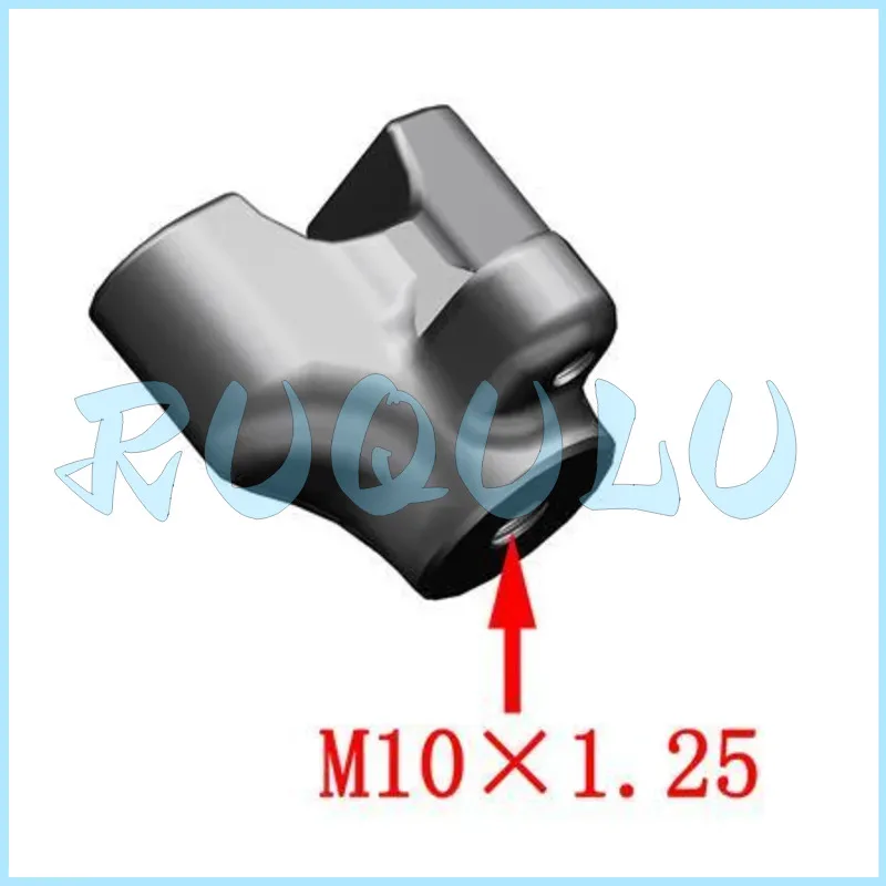 

Zt310-r Direction Handle Cushion Block M10×1.25 (dark Gray Matte/painted) 4094200-005051 For Zontes