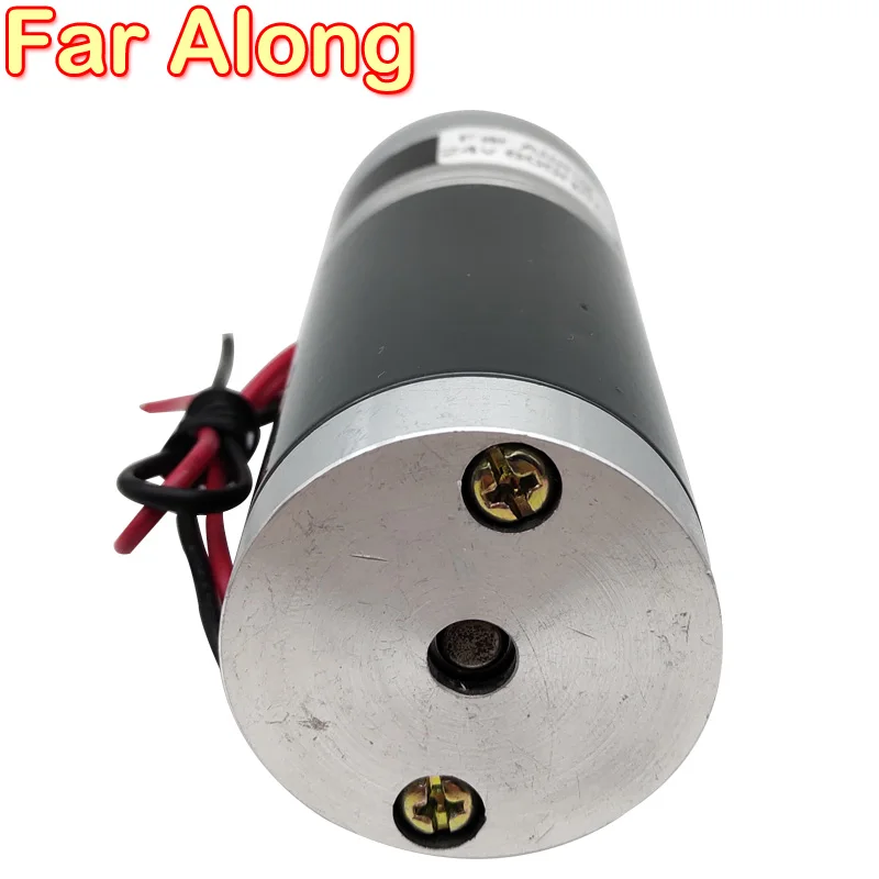 12V 24V DC Planetary Geared Motor Long Life High Torque Low Speed 5 To 500RPM Forward And Reverse Adjustable Speed 10W DC Motor