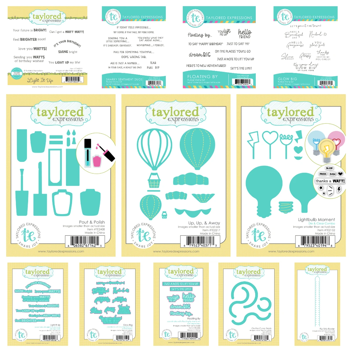 

Pout & Polish Die Set Metal Cutting Dies and Stamps For DIY Scrapbook Hot air balloon Cards Decorative Craft Embossing Template