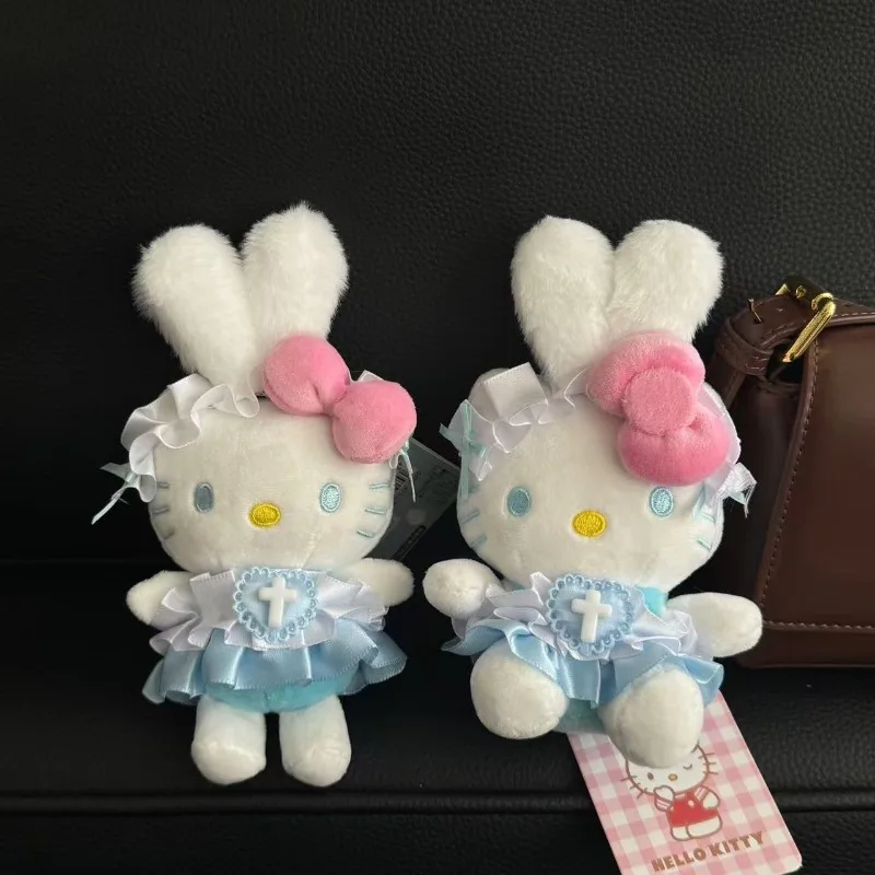 

Стоячий кролик медсестра женская серия Hello Kitty Girl сумка кулон Sanrios мультфильм милая сидящая кукла брелок украшение подарок новый