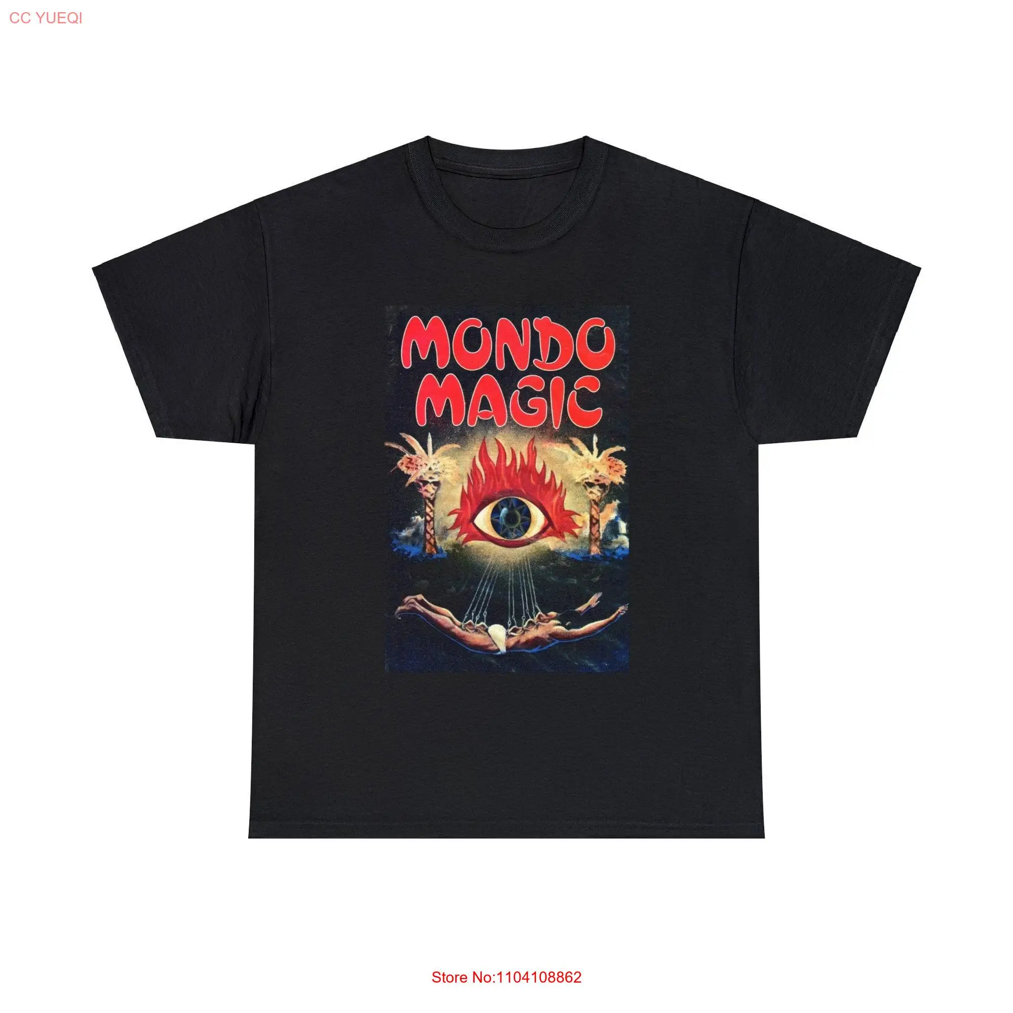 MONDO MAGIC Heavy Cotton T Shirt Exploitation Taboo Documentary 1970s 70s Shockumentary African Amazonian Tribes