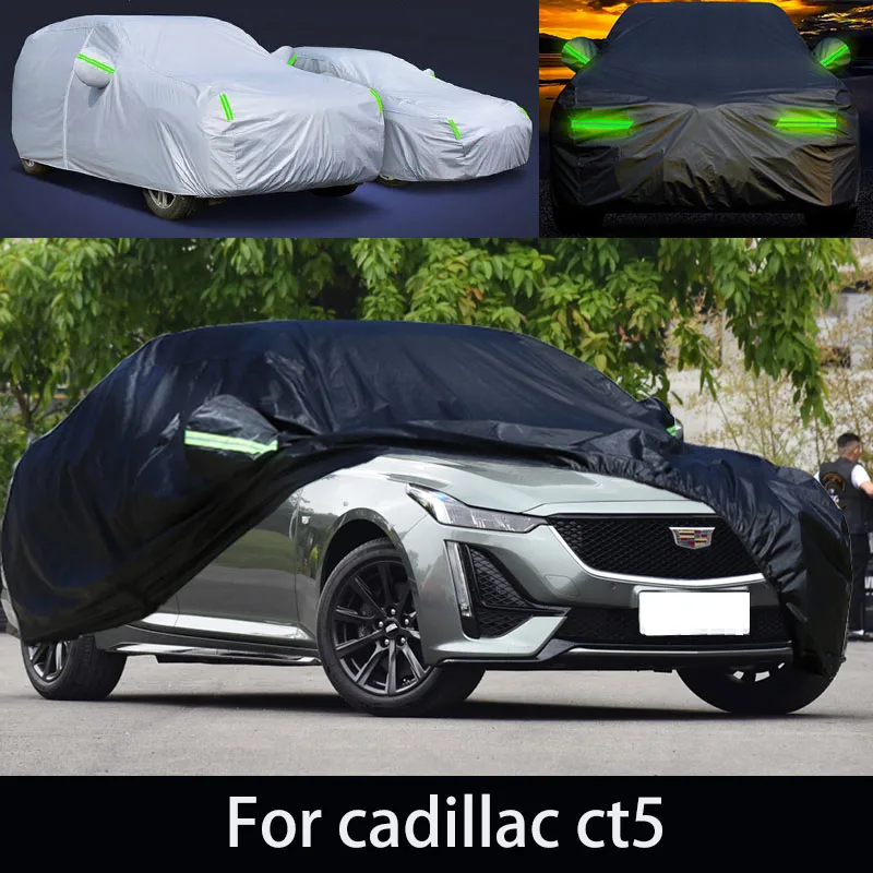 

For cadillac ct5 auto anti snow, anti freezing, anti dust, anti peeling paint, and anti rainwater.car cover protection