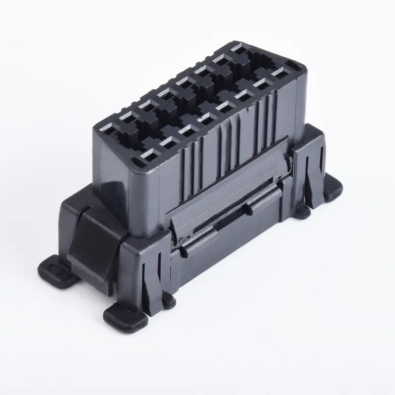 Automotive OBD2 16pin Female Connector OBD Diagnostic Plug