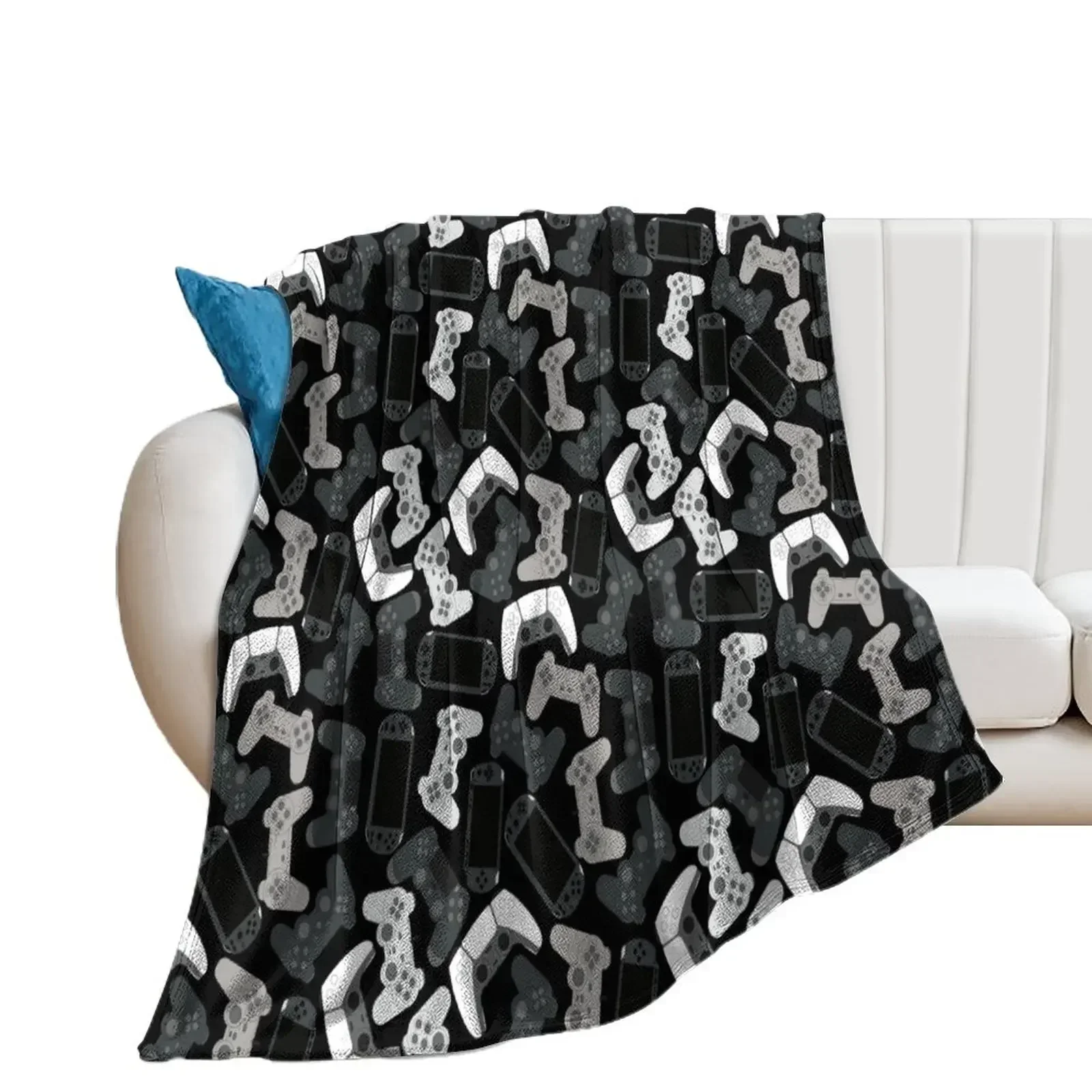 

GAMER CONTROLLER PS FANS Throw Blanket wednesday Tourist Luxury Designer Blankets