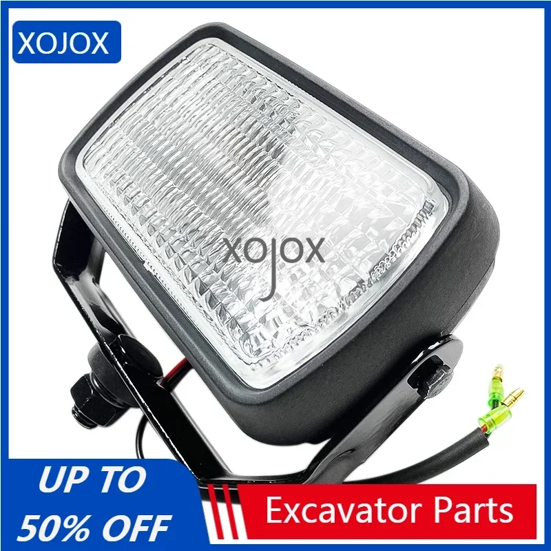 XOJOX Excavator Boom Light Work Light Toolbox Headlight Excavator accessories For Komatsu PC Kobelco SK HYUNDAI DOOSAN XCMG CLG