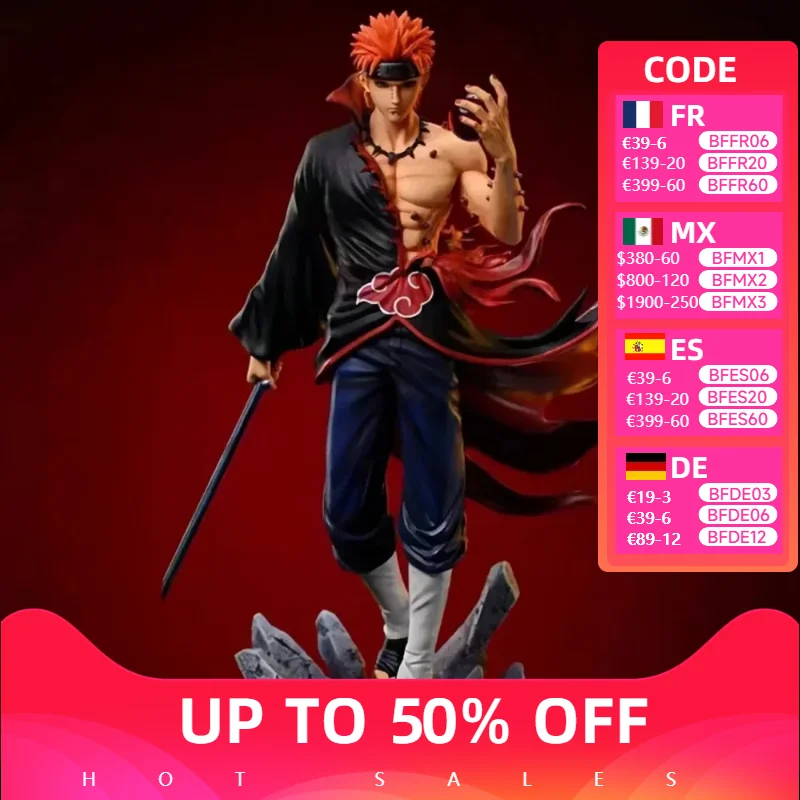 

Anime Naruto 23cm Figure Akatsuki Pain Figures Pvc Gk Statue Figurine Model Doll Pvc Model Collection Toys Gifts