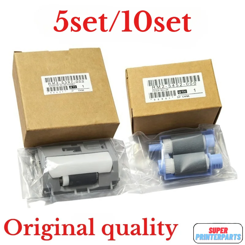 Original RM2-5452 RM2-5397 Tray 2 Pickup Roller Separation Roller for HP M402 M403 M426 M427 M304 M305 M404 M405 M329 M428 M429