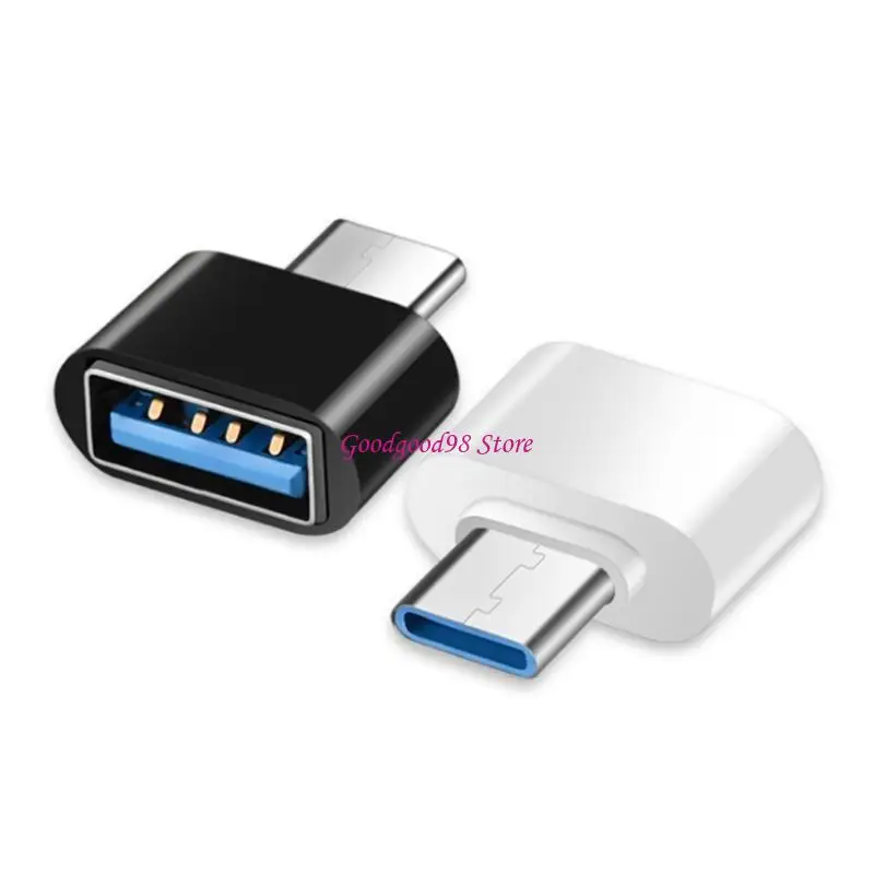 Black/white TypeC to USB Universal Adapter for Tablets and Mobile Phones W8EC