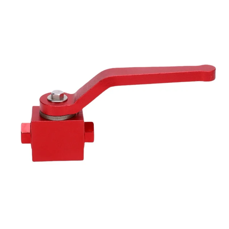 

1/8 Inch NPT Brake Line Lock Shut Off Valve Fitting 8000 PSI Aluminium Billet For Brake Fluid Water Fuel Air Black