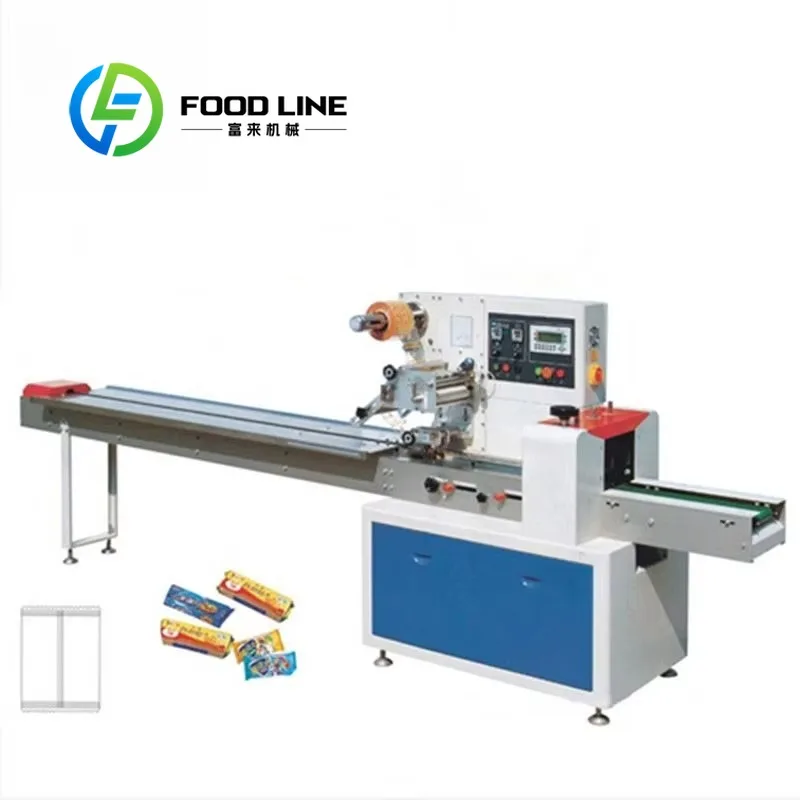 High Quality Electric Film Bag Sealing Machine for Popsicle Ice Cream Bar Pillow Packing Machinery for Food Commodity PLC