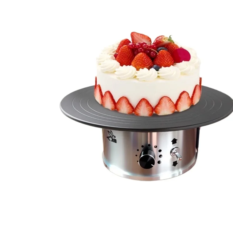 Tracking turntable Aluminum alloy electric cake turntable turntable, piping table Household baking tools