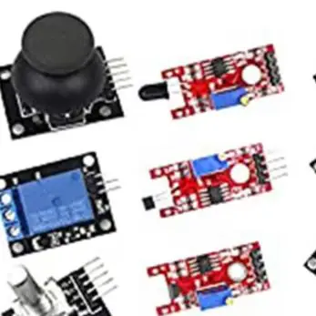 45-in-1 Sensor Module Kit for Arduino Pi Smart Car Robot - DIY Electronics Learning Starter Set Tool Accessory for Wholesale