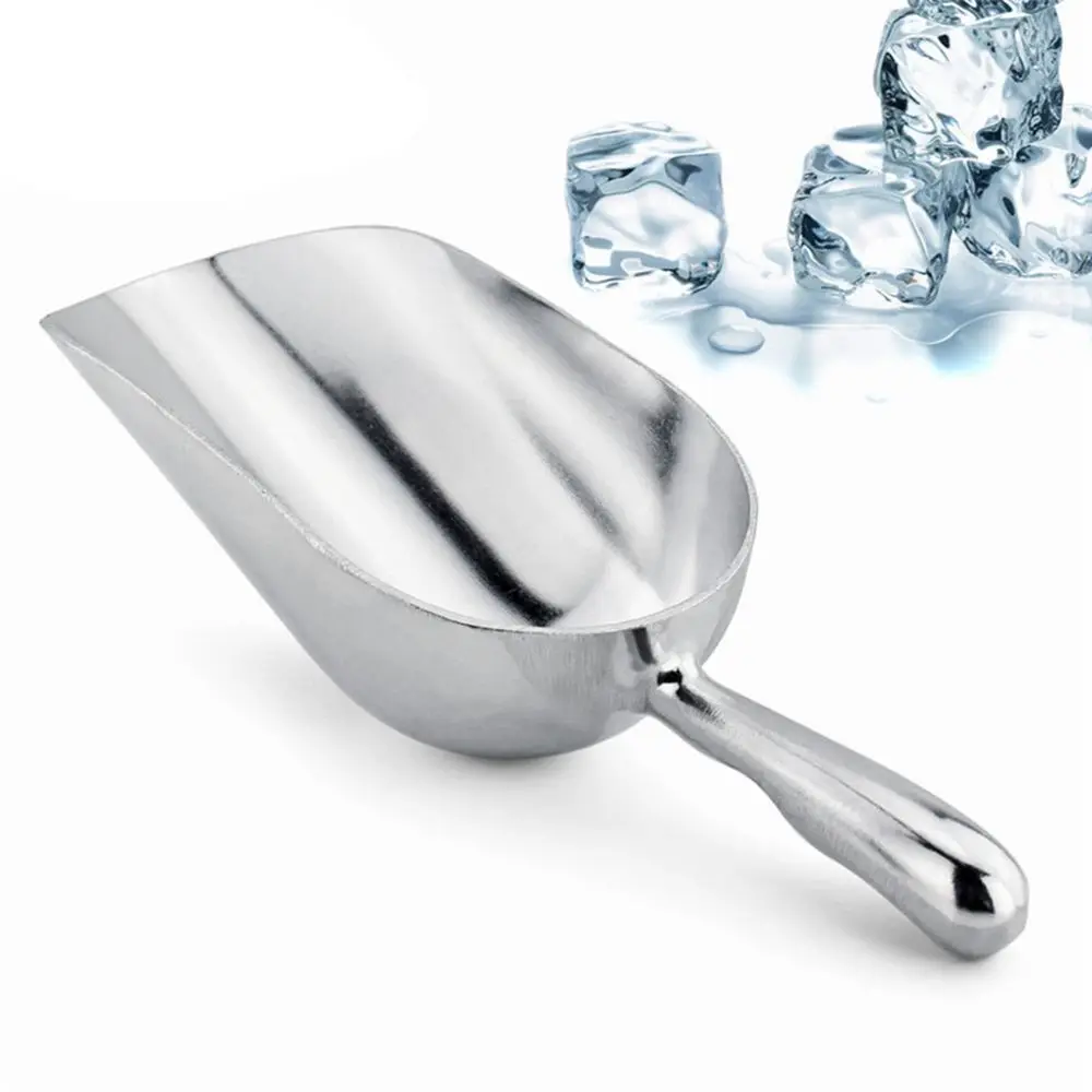 

Aluminum Alloy Premium Kitchen Gadget Scooper Bar Tool for Ice Grain Coffee Beans Spoon Food Scoop Grain Shovel Ice Scoop