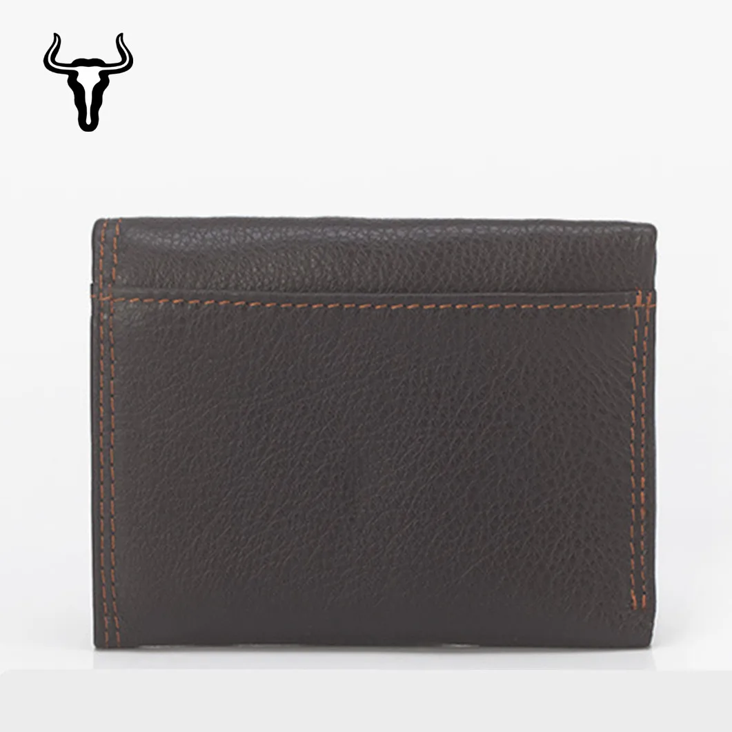 Trifold Wallet For Men | Hand Burnished Full Real Leather | Spacious Mens Trifold Wallet | Wallet | Outdoorsman Gift