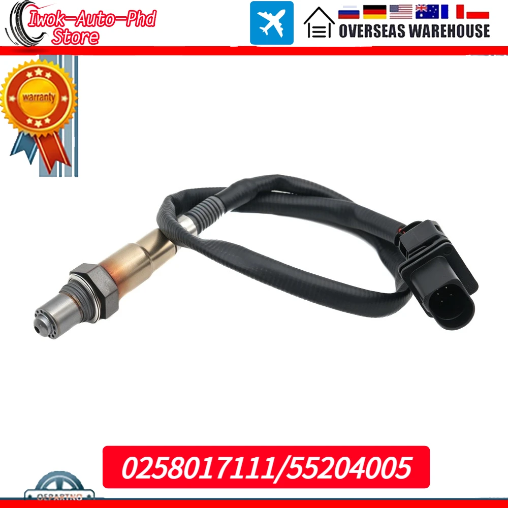 55204005 0258017111 NEW Air Fuel Ratio Lambda O2 Oxygen Sensor For Alfa Romeo 156 Sportwagon Gt 159 Sportwagon Brera Spider